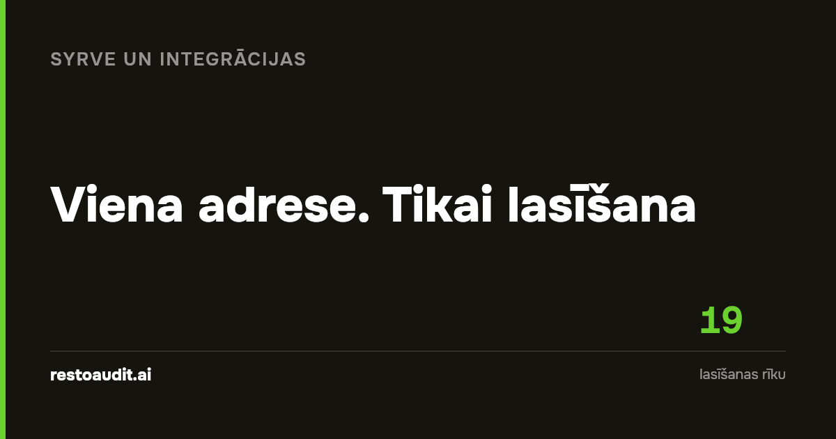 Tumšs raksta vāks: «Viena adrese. Tikai lasīšana» un skaitlis 19 - lasīšanas rīku